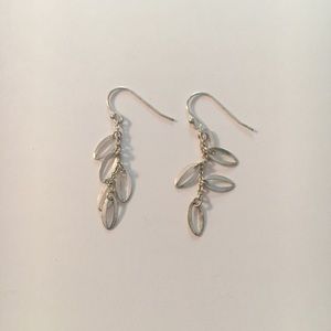 Macy’s leaf earrings